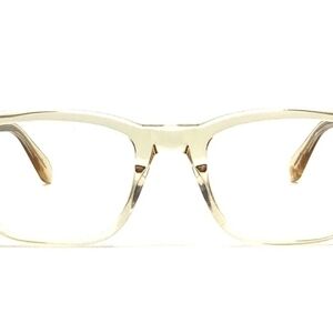 NWT $290 Garrett Leight California BENARD Frame Unisex Glasses In Champagne